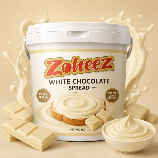 white chocolate spread