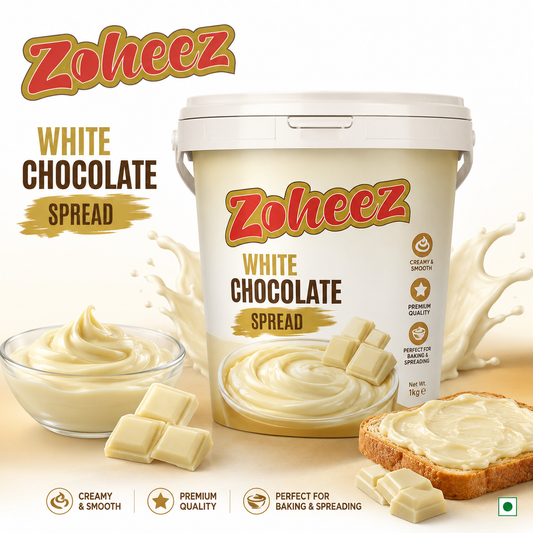 white chocolate spread